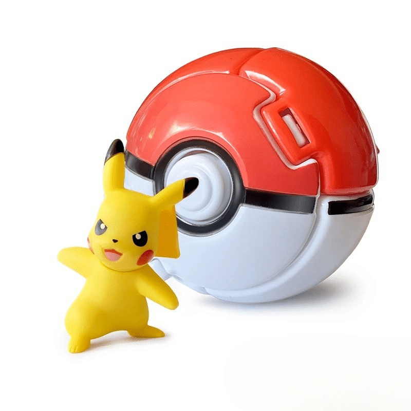 Load image into Gallery viewer, Pokéball Pop Action Pikachu