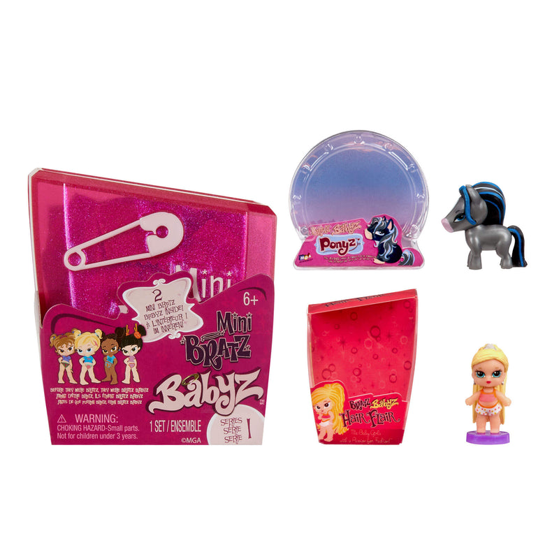 Load image into Gallery viewer, Mini Bratz Babyz Collectible Figures - Two Mini's Per Pack