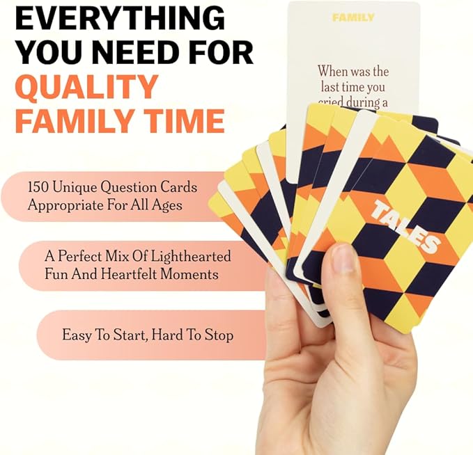 Load image into Gallery viewer, TALES Family Edition – 150 Conversation Cards for Meaningful Moments