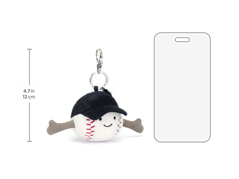 Load image into Gallery viewer, AMUSABLES SPORTS BASEBALL BAG CHARM