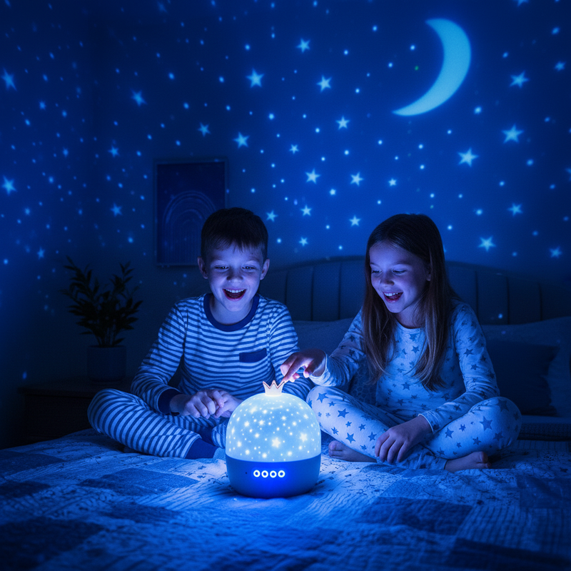 Load image into Gallery viewer, Celestial Dream – Projector Night Light for Kids