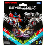 Load image into Gallery viewer, Optimus Prime VS Megatron | Beyblade X Transformers Collab