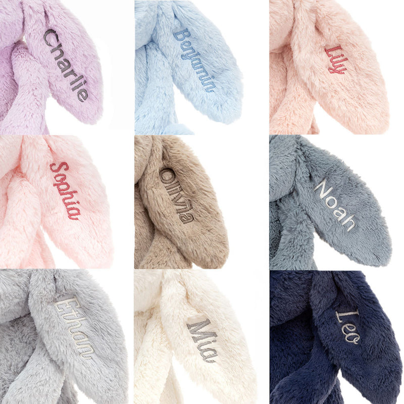 Load image into Gallery viewer, Personalized bashful beige bunny medium