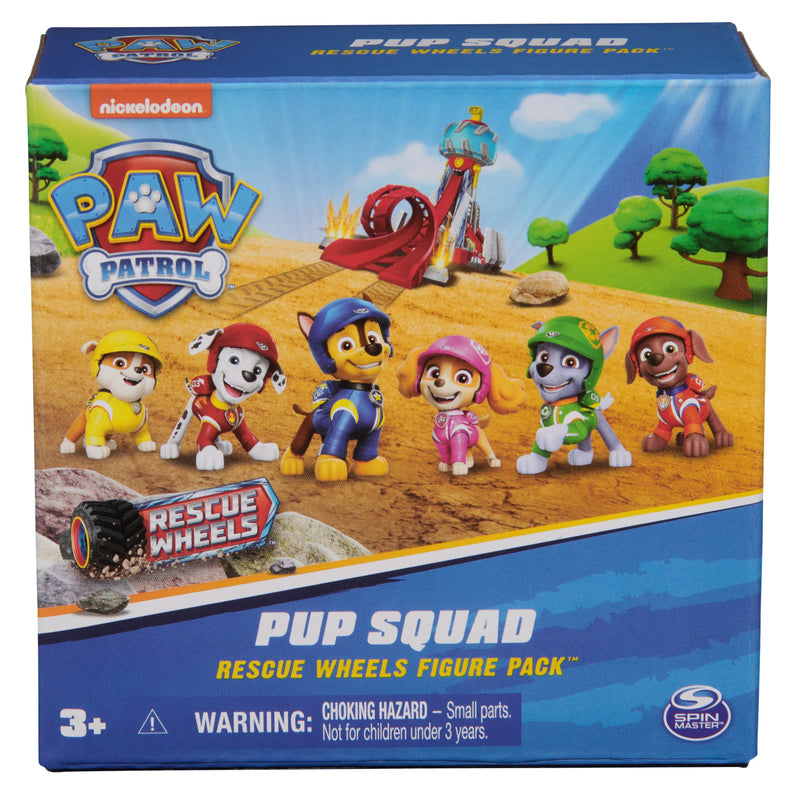 Load image into Gallery viewer, PAW Patrol, Pup Squad Rescue Wheels Figure 6-Pack