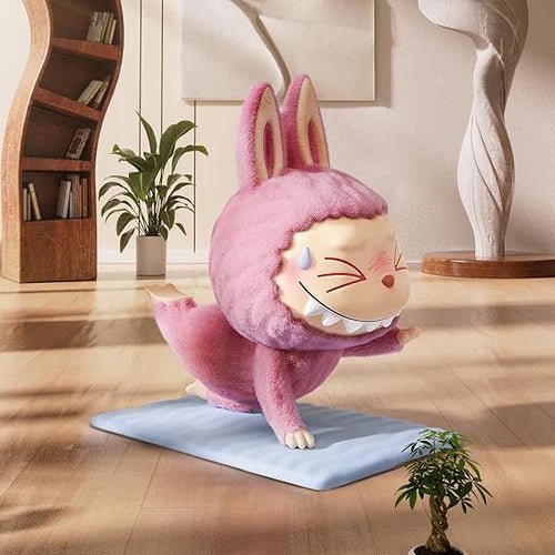 Load image into Gallery viewer, LABUBU THE MONSTERS – Lazy Yoga Series Display (10 pieces) – POP MART