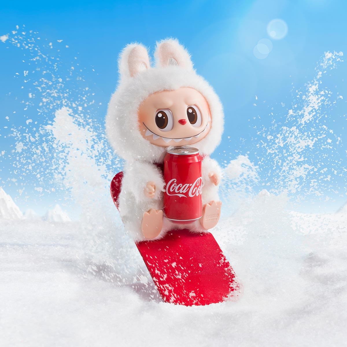 LABUBU THE MONSTERS – Coca-Cola Limited Edition – Vinyl Plush Figure (1 piece) – POP MART
