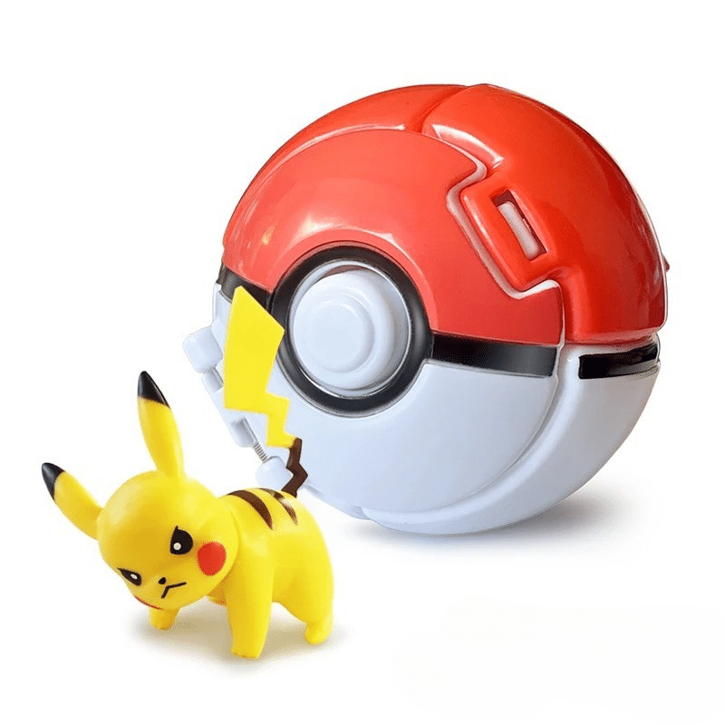 Pokémon Pop Action Poké Ball with Pikachu