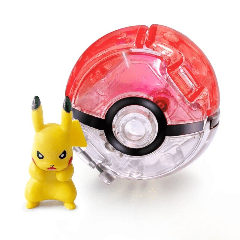 Pokémon Pop Action Poké Ball with Pikachu