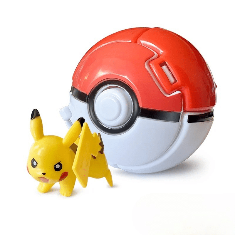 Pokémon Pop Action Poké Ball with Pikachu