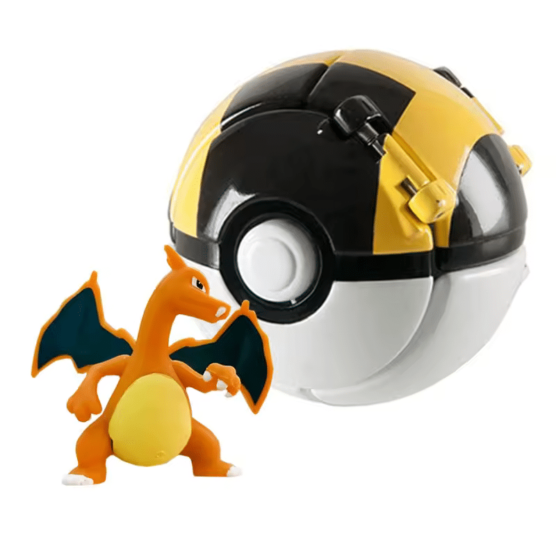 Load image into Gallery viewer, Pokéball Pop Action Dracaufeu
