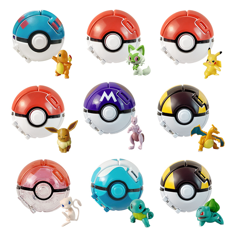 Pokémon Pop Action Poké Ball with Pikachu