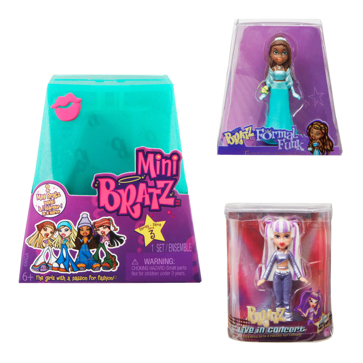 Mini Bratz Series 3 Collectible Figures