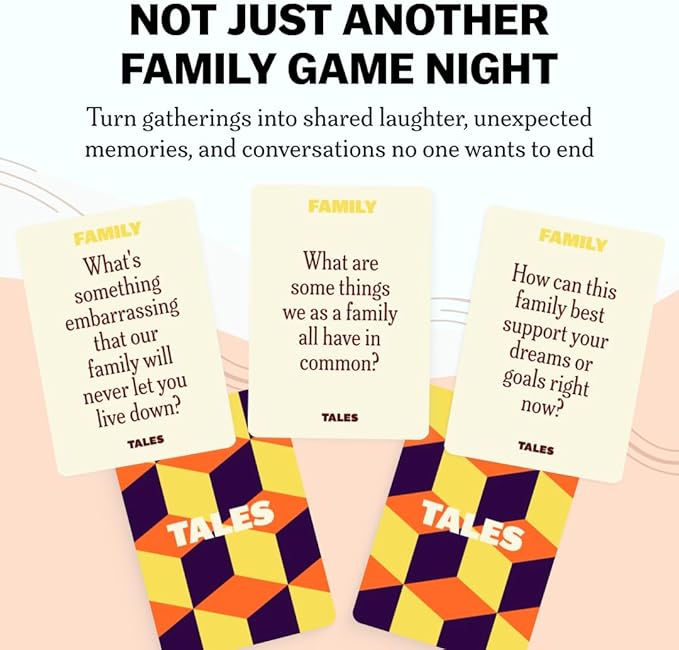 TALES Family Edition – 150 Conversation Cards for Meaningful Moments