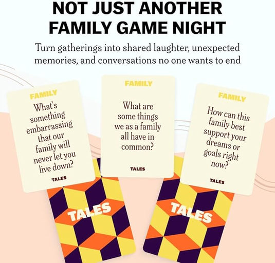 TALES Family Edition – 150 Conversation Cards for Meaningful Moments