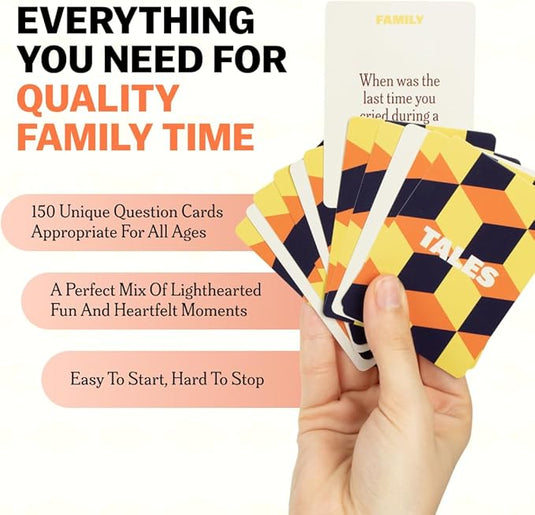 TALES Family Edition – 150 Conversation Cards for Meaningful Moments