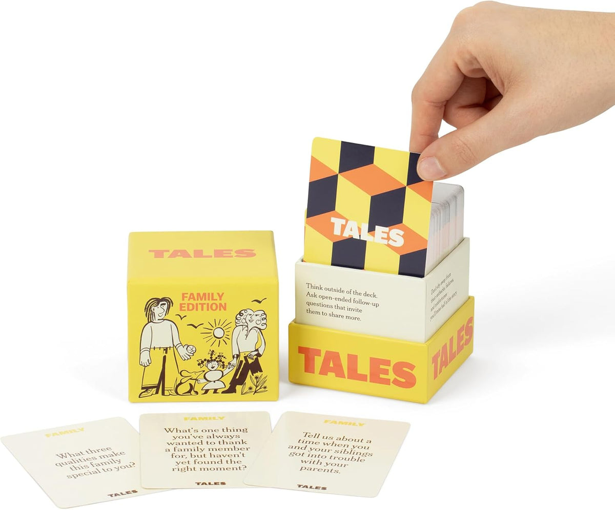 TALES Family Edition – 150 Conversation Cards for Meaningful Moments