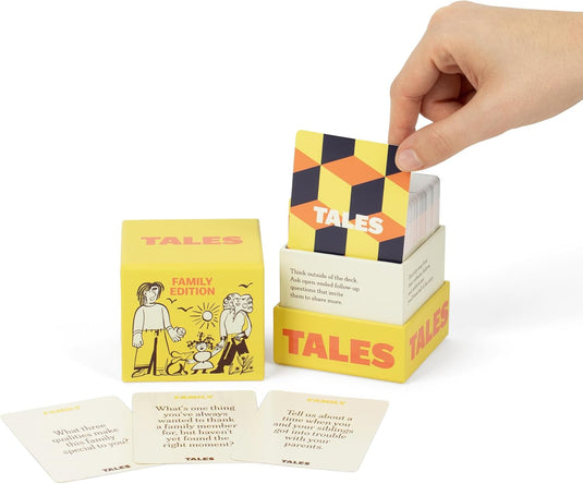 TALES Family Edition – 150 Conversation Cards for Meaningful Moments