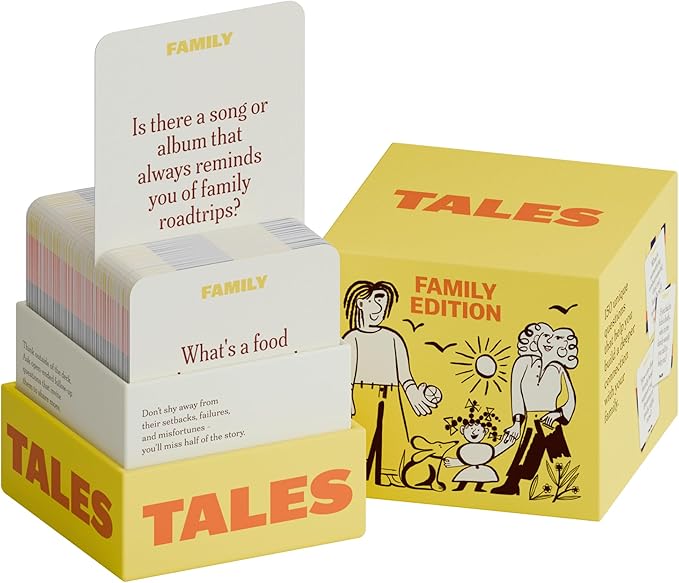 Load image into Gallery viewer, TALES Family Edition – 150 Conversation Cards for Meaningful Moments
