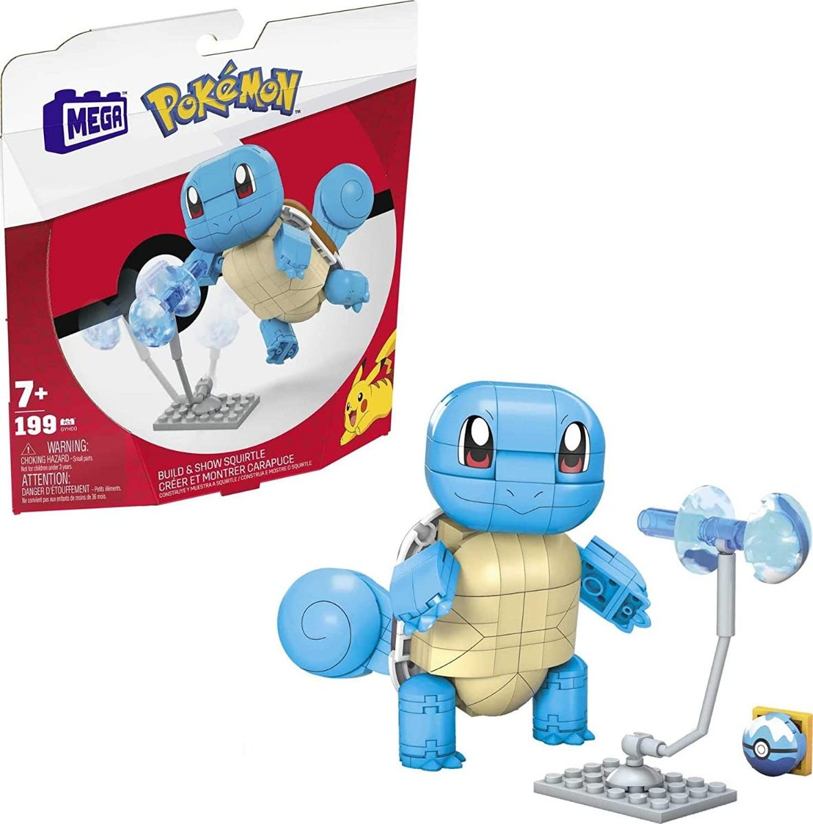 MEGA Pokémon Build and Show – Squirtle