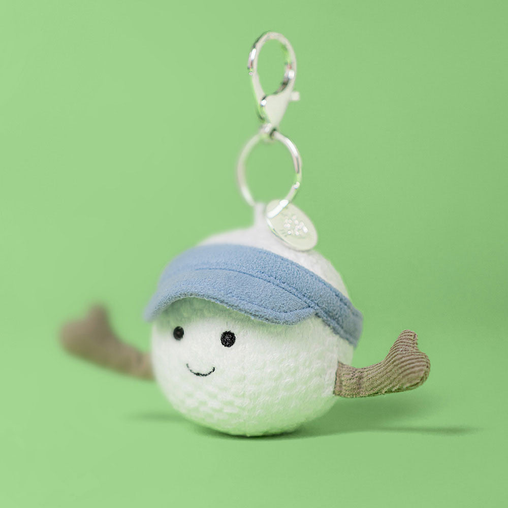 Jellycat Amuseables Sports Golf Bag Charm