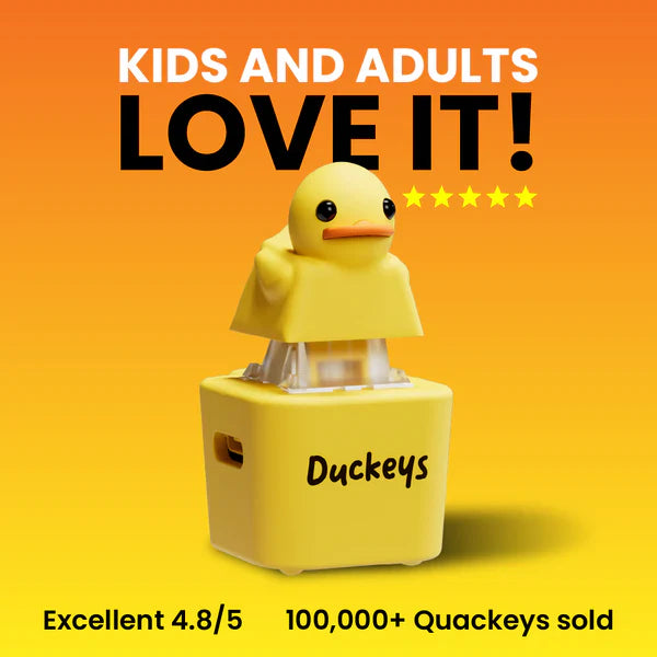DUCKEYS – The Viral Fidget Toy That Quacks Back