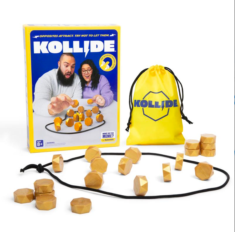 KOLLIDE Magnetic Strategy Game – Interactive Family Puzzle Set