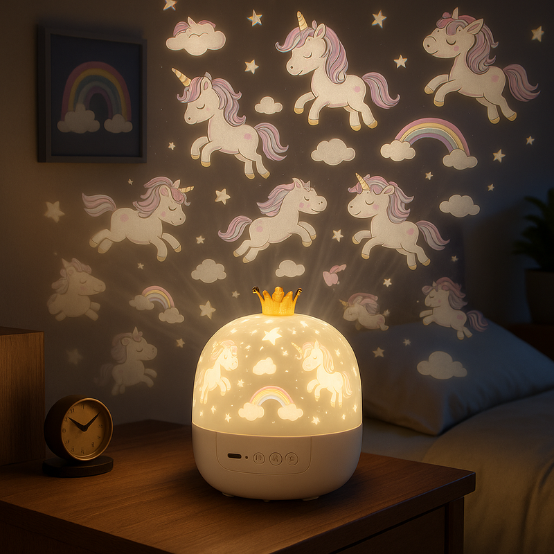 Load image into Gallery viewer, Celestial Dream – Projector Night Light for Kids
