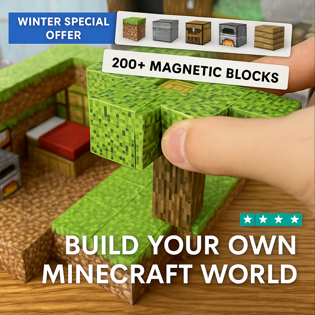 BlockVerse – Creative Building Adventure Set