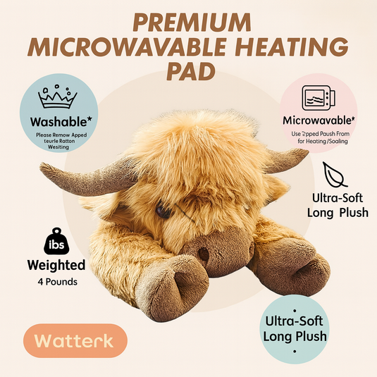 Highland Cow Weighted Plush – The Comfort You Can Hug