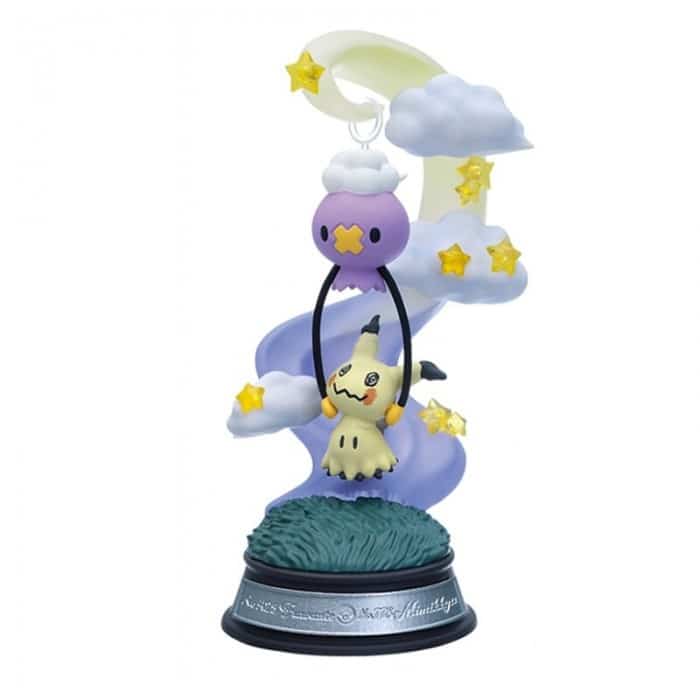 Mimiqui and Baudrive Pokémon figurine