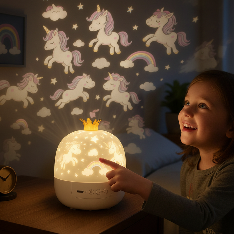 Load image into Gallery viewer, Celestial Dream – Projector Night Light for Kids
