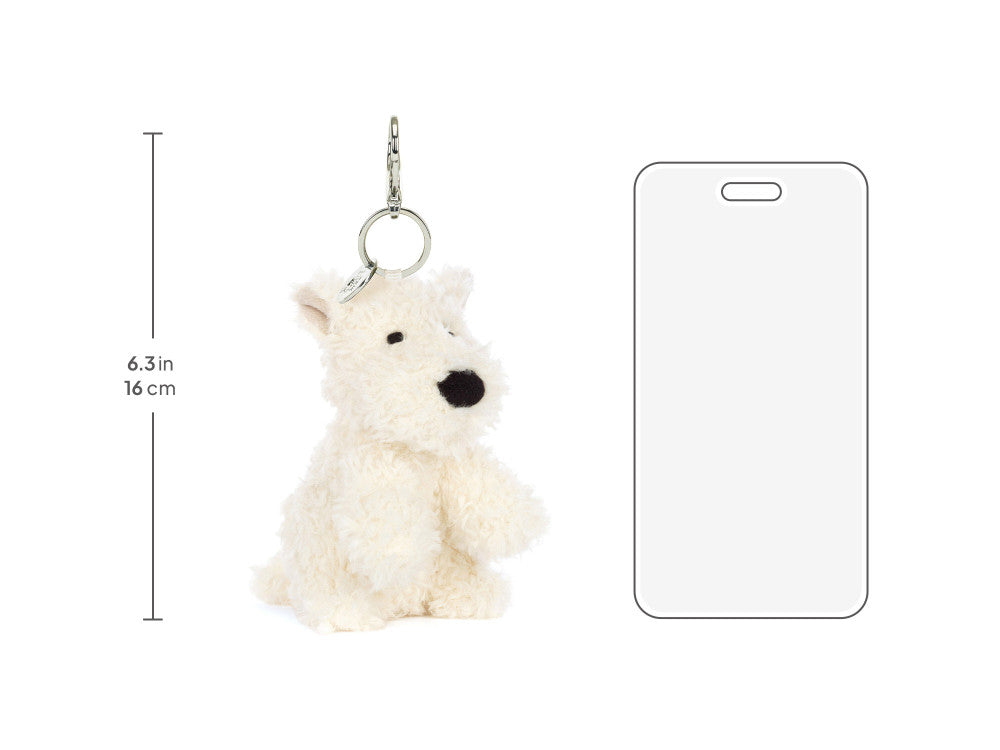 Jellycat Munro Scottie Dog Bag Charm