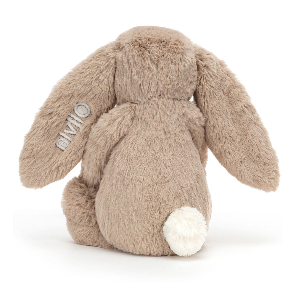 Jellycat Personalised Bashful Beige Bunny – Medium