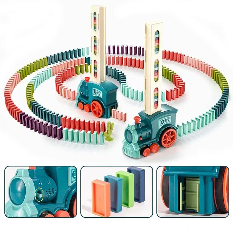 Montessori Domino Train - The Art of Playful Learning