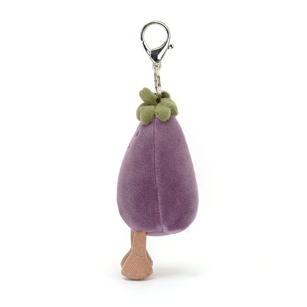 Jellycat Amuseables Aubergine Bag Charm