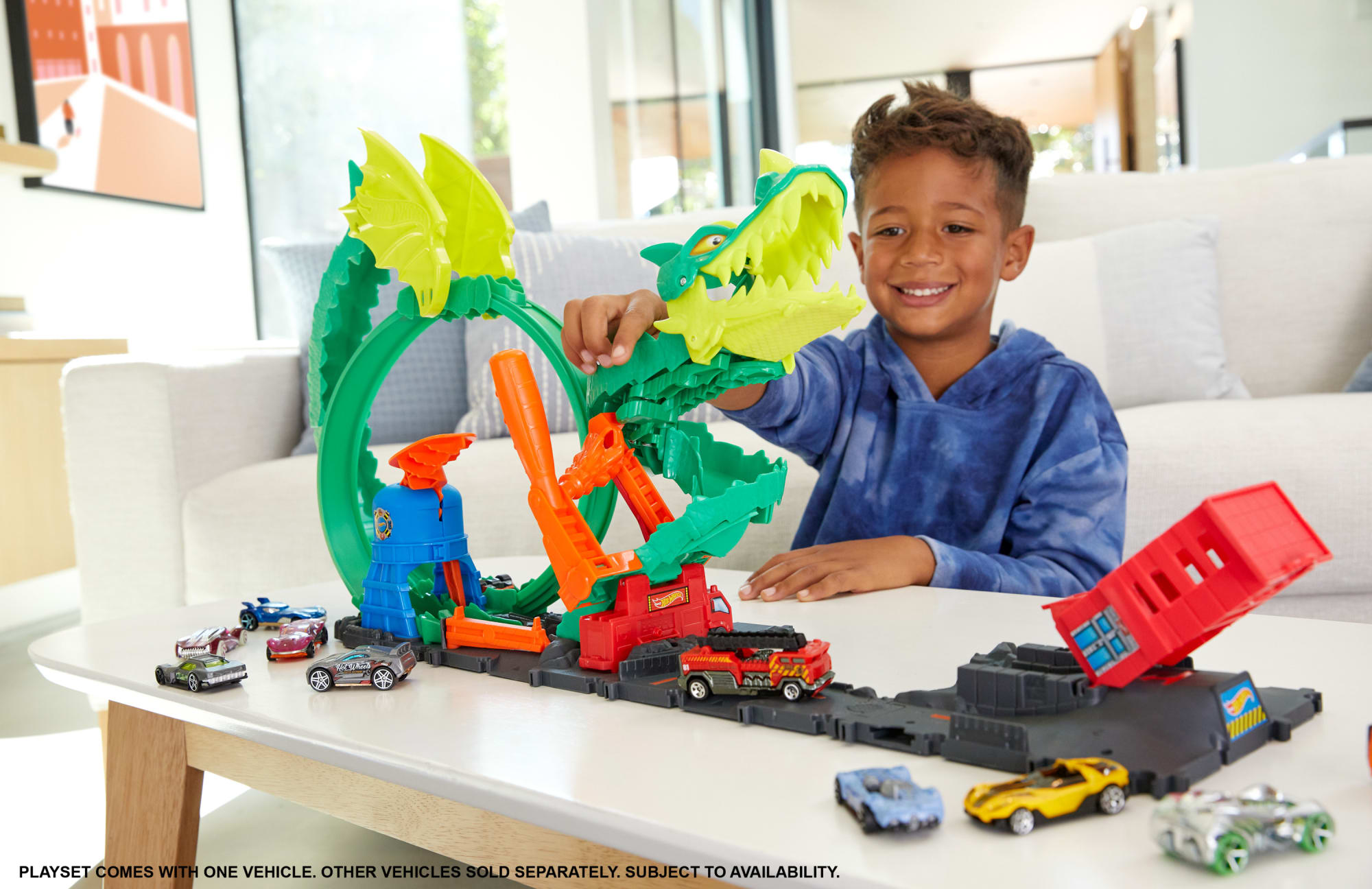 Hot Wheels Dragon Fury Playset