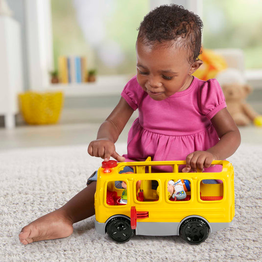 Fisher -Price - Little People - The school bus - Awakening toy - 12 months and +