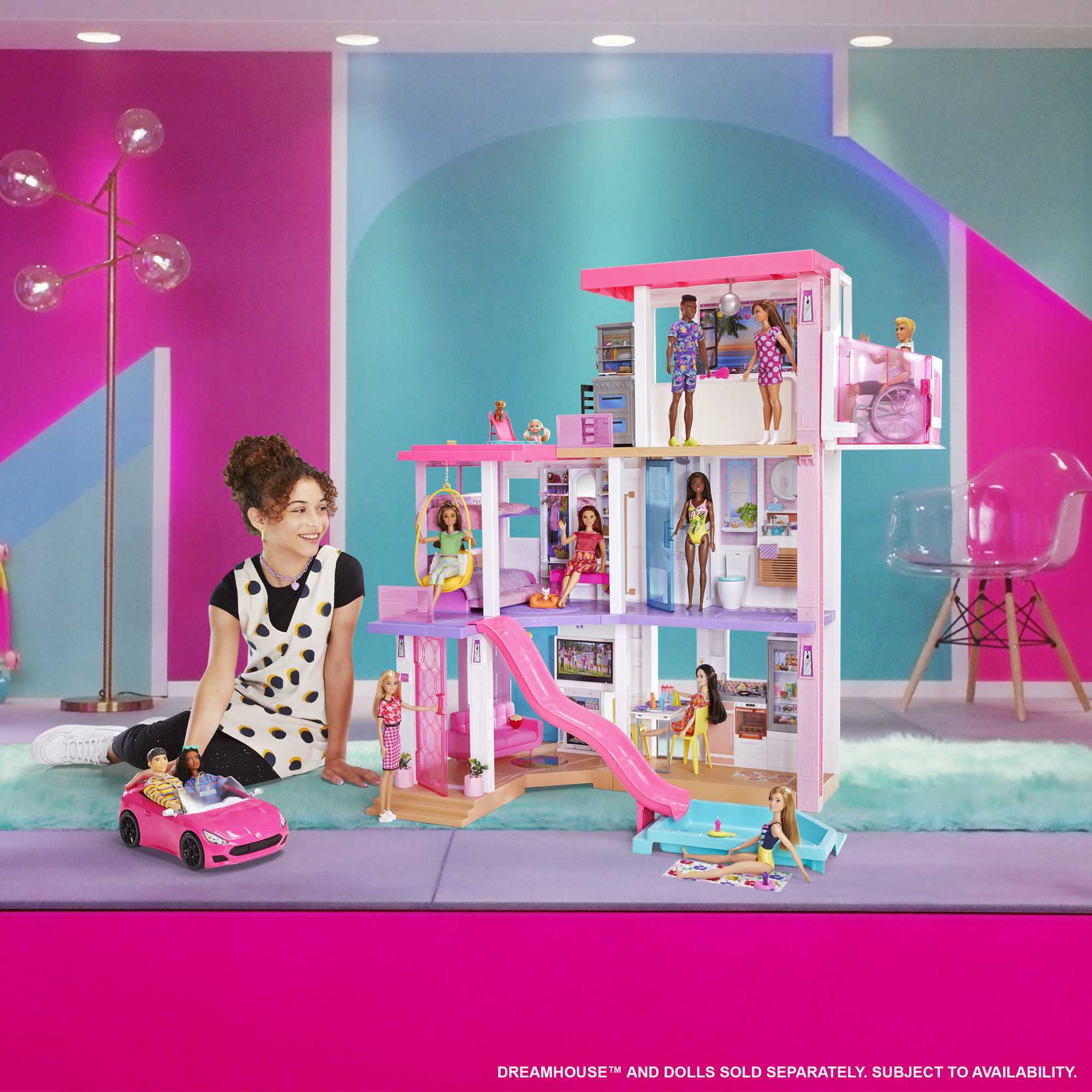 Barbie Convertible Doll Car
