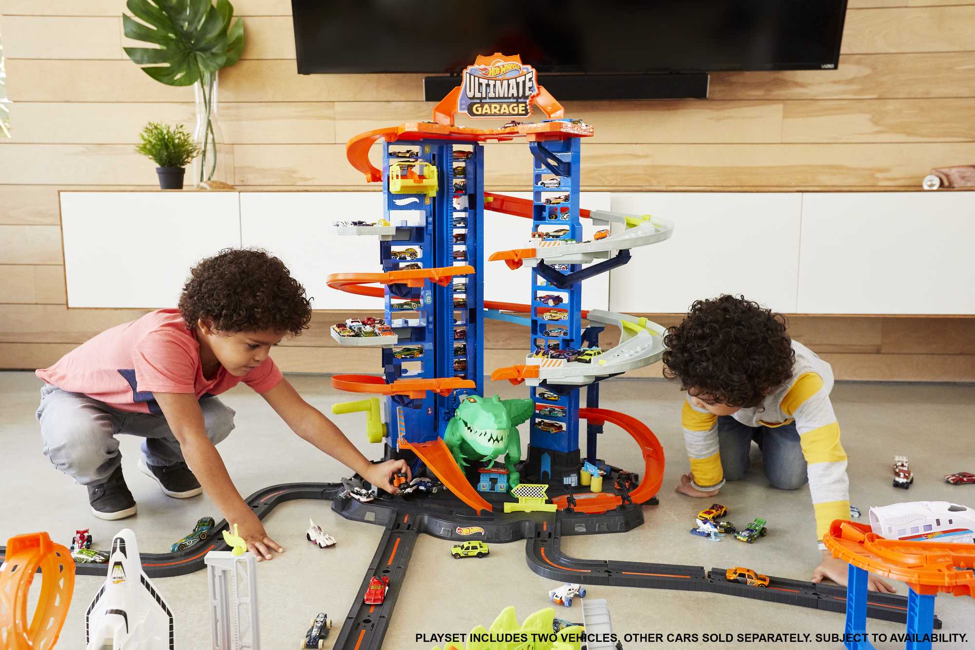 Hot Wheels City Robo T-Rex Ultimate Garage