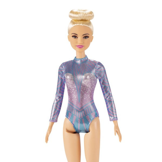 Blonďatá gymnastka Barbie Doll