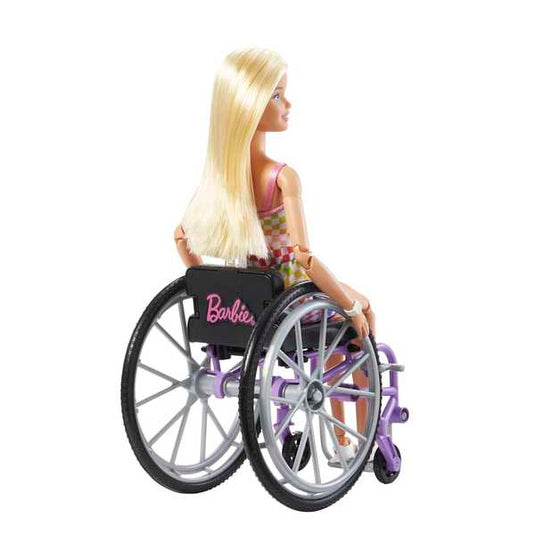 Panenka Fashionista Barbie na invalidním vozíku