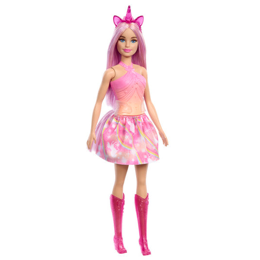 Unicorn barbie doll
