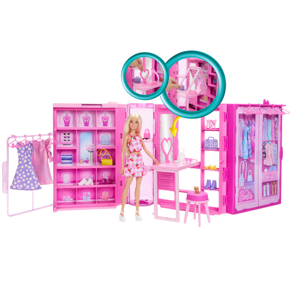 Load image into Gallery viewer, Barbie&#39;s dream dressing room
