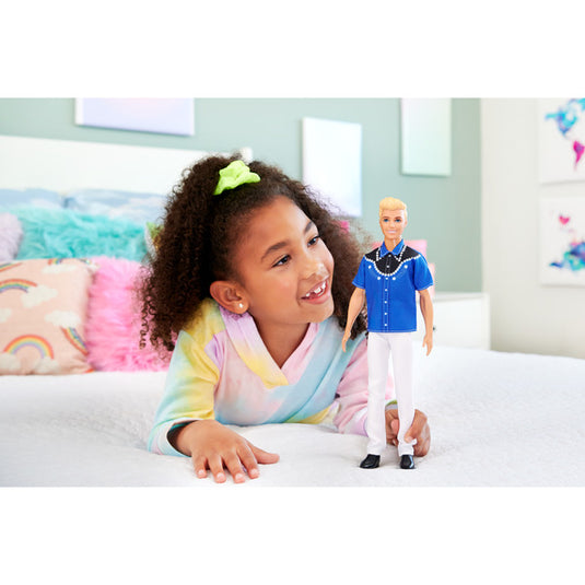 Ken Fashionista Western Doll - 65 let Barbie