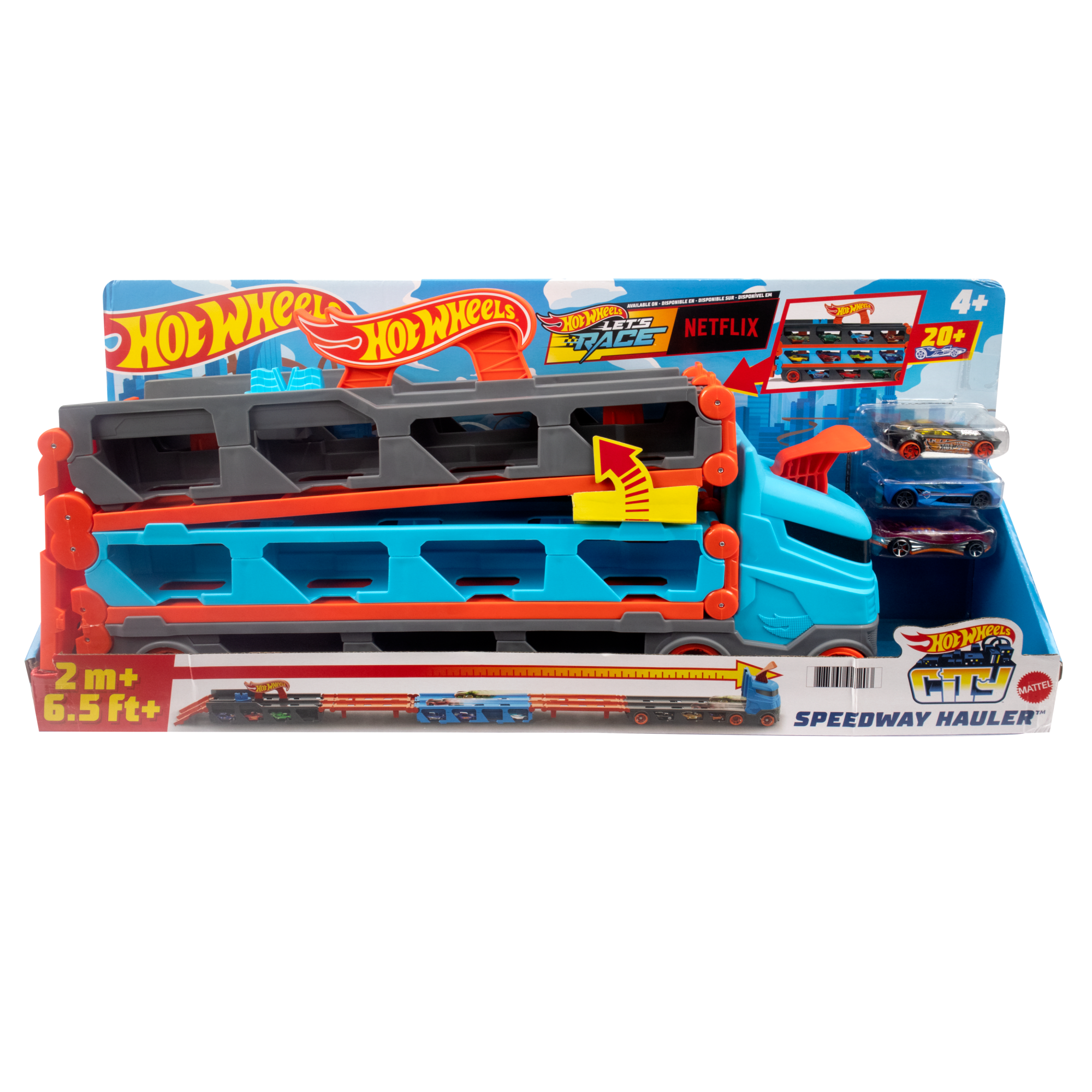 Hot Wheels - Super extensive transporter - Circuit / Small car - From 4 years old