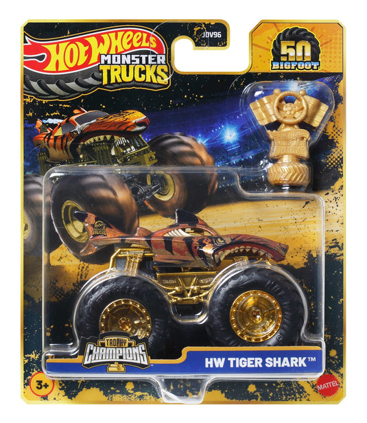 Hot Wheels-Le Champion and his Monster Trucks-Coffret Cup