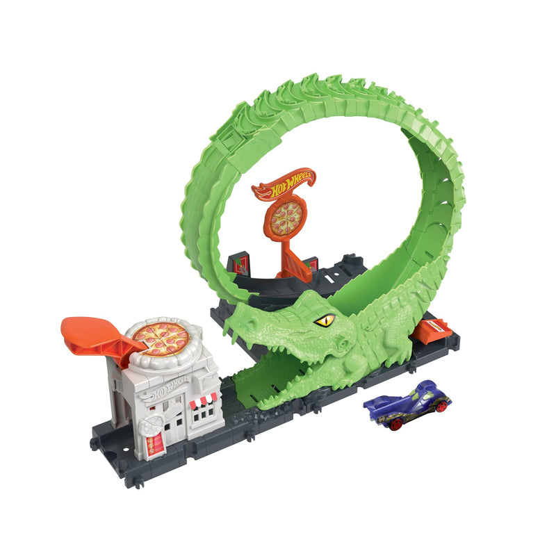 Load image into Gallery viewer, Hotwheels-Looping Attack on the Alligator-Coffret, 1 invoice included
