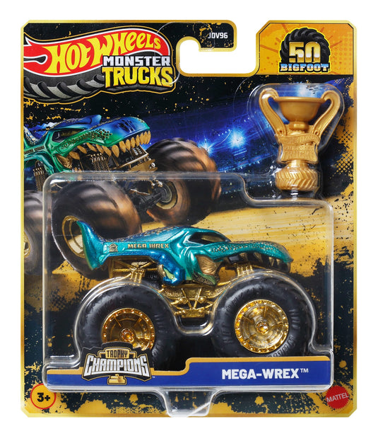 Hot Wheels-Le-Le Champion a jeho monster Trucks-Coffret Cup