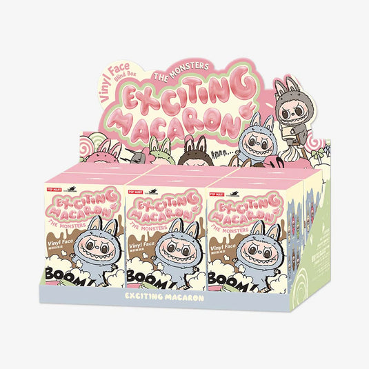 LABUBU THE MONSTERS - Exciting Macaron Vinyl Face Blind Box Set (6 pieces) – POP MART