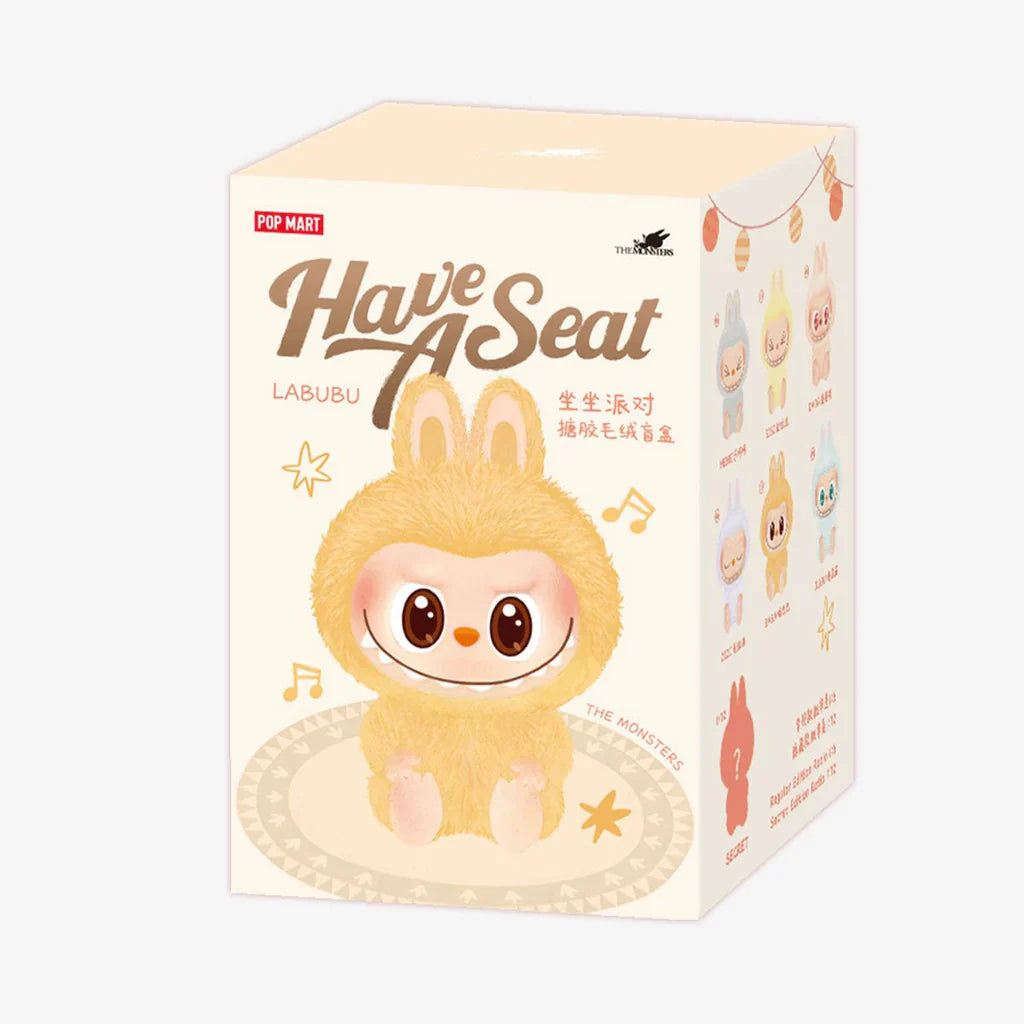 LABUBU THE MONSTERS - Have a Seat Series - Vinyl Plush Blind Box (1 piece) – POP MART